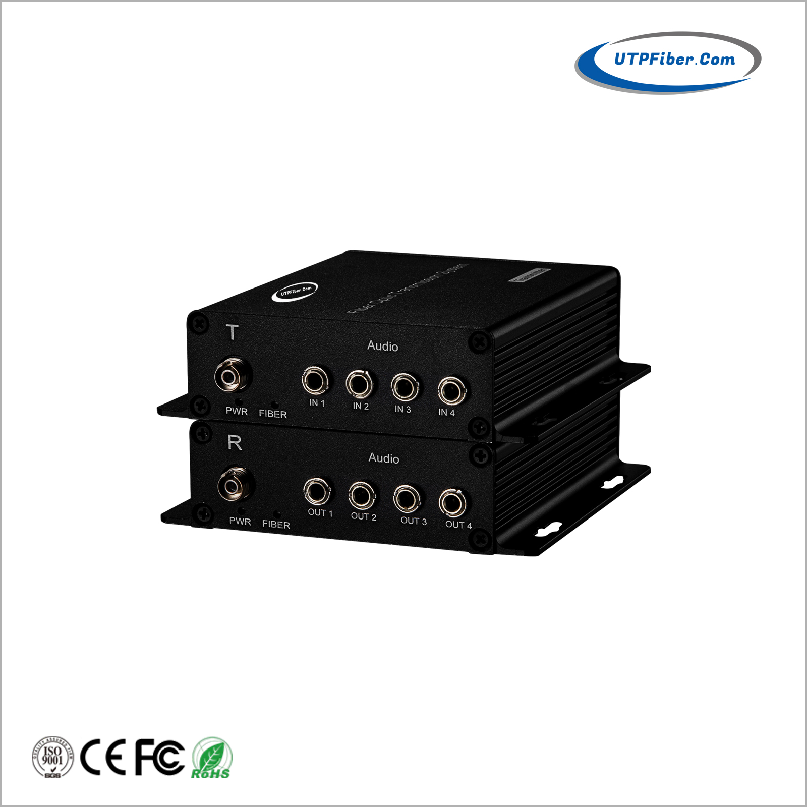 3.5mm Stereo Audio Fiber Converter